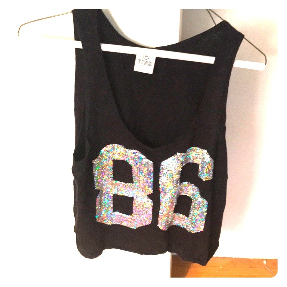 PINK Victoria’s Secret sequin tank